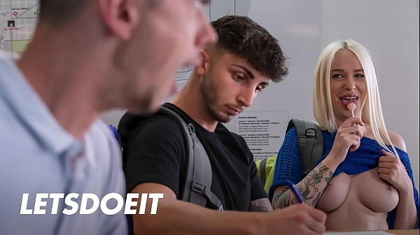 Cheating Blonde Arteya Couldn’t Resist The Temptation To Not Suck This Big Penis That Was In Front Of Her – HORNY HOSTEL