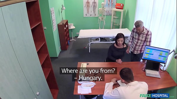Fake Hospital – Doctor has a good time with a sexy wife in his office