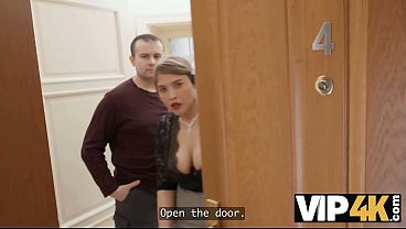 VIP4K. Wife cheating with debt collector