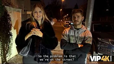VIP4K. The cuckold watches as a stranger fucks his GF. Compilation XXX video